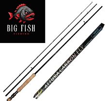 Attura Carbon 3 Piece Quality Fly Fishing Rod - 8ft