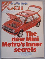 CAR 05/1980 featuring Aston Martin Bulldog, Lotus Esprit Turbo, Austin Princess