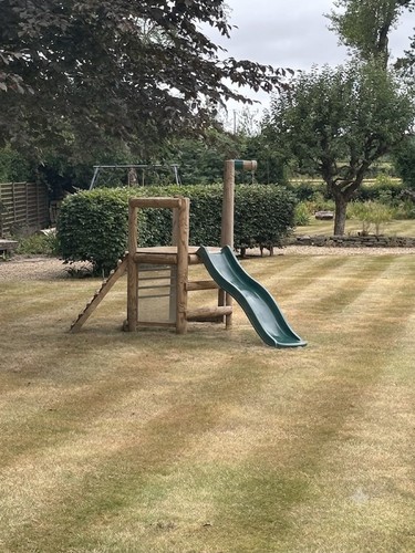 Plum wooden climbing frame - plum, &