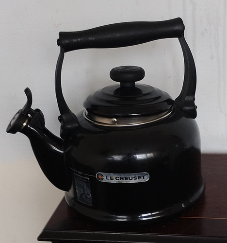 Creuset black 1l - 2.1l, enamel