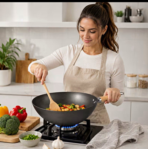 Cook gray 28cm - gray, steel