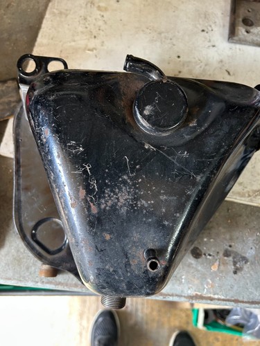 Early model oil tank - model,