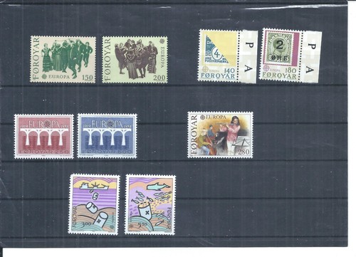 Faroe islands stamps - faroe, few