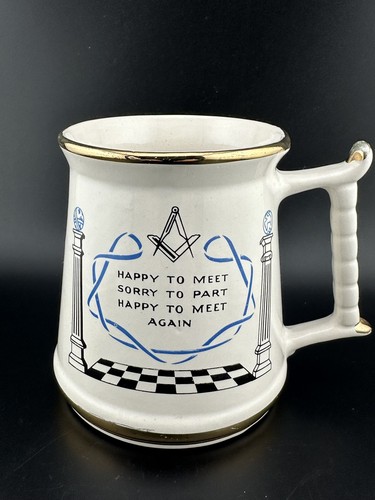Masonic mug tankard - masonic,