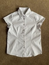 Girls Fitted School Shirt _ 10-11 years _ George ASDA