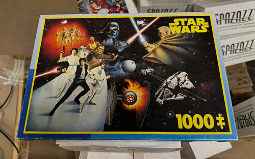 Star wars 1000 piece - star,