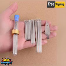 40pcs Sewing Needles Set with Thimble & Ring Needle Threader Tool Kit DIY Repair
