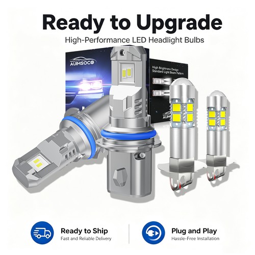 Led headlight bulbs - headlight, for
