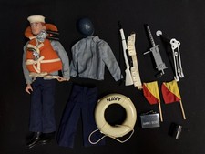 VINTAGE ACTION MAN ACTION SAILOR NAVY Attack etc Great Condition 60’s Palitoy
