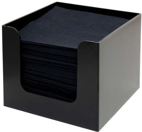 Cocktail napkin holder black - cocktail,