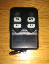 Button Key Fob for Gemini Panels GEM-KEYF Emergency Pendant Transmitter