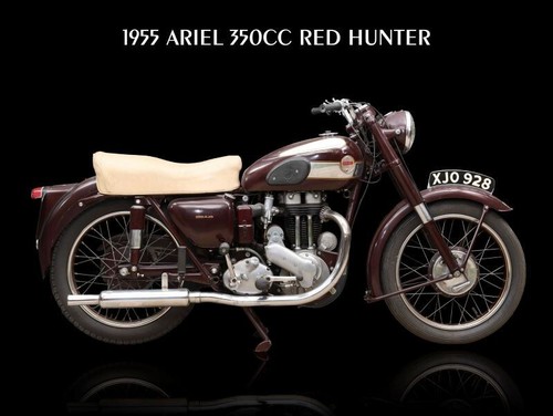 1955 ariel 350cc - 1955, hunter