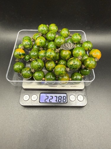 227g vintage bakelite marbled - vintage,