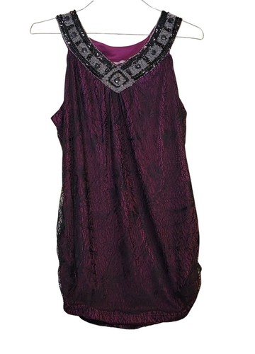 Maurices purple black lace - maurices,