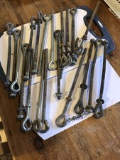 Eye bolts 10" x 8ml steel (20 in total)