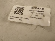 FIAT 500 FUEL FILLER FLAP