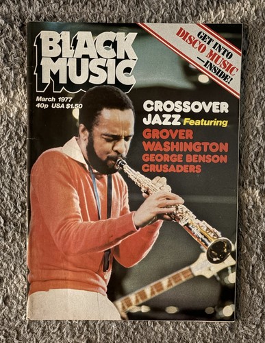 Black music march 1977 - black,