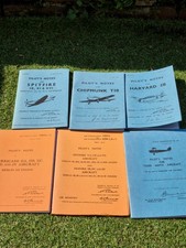 Job lot pilot s notes - lot, pilot's