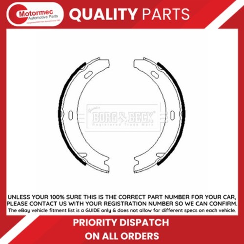 Borg beck brake shoes - &,