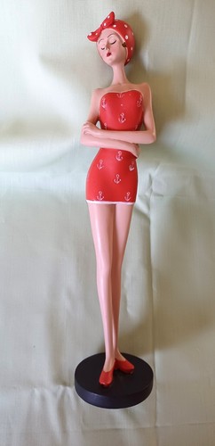 Tall art deco style female - style,