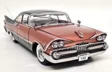 Sunstar 1/18 Dodge Custom Royal Lancer Hard Top Blk Mocha 1959 Diecast Model Car