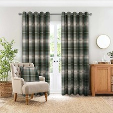 Blackout Lined Curtains Check