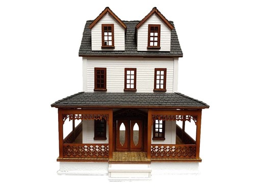 Southern country cottage - cottage, dolls