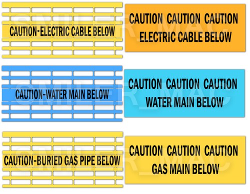 Caution water gas electric - caution, water/gas/electric