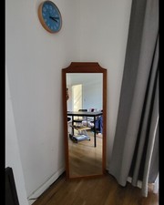 Extra Large Antique Mirror 153 x 55 cm