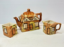 Teapot Set Creamer & Sugar Bowl PRICE KENSINGTON Cottage Ware Ref 8475007