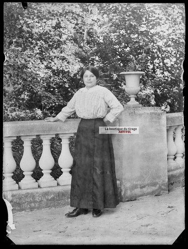 Vintage black and white photo - vintage,