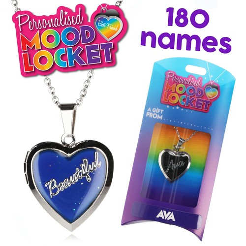 Personalised mood locket - personalised,