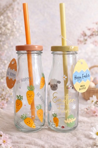 Set kids easter glass - of, 2