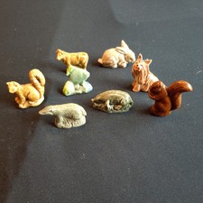 Wade Whimsie Bundle Job Lot of 7 Vintage Animal Whimsies 