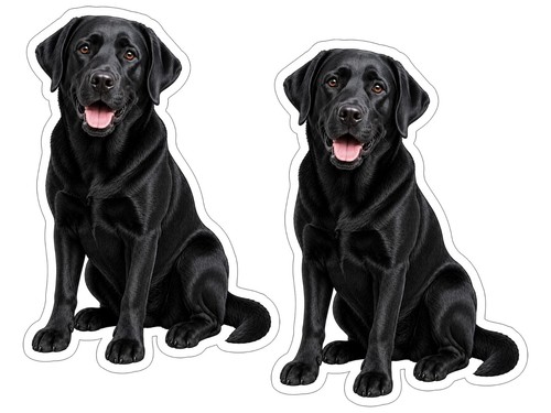 Labrador retriever dog decal - dog,