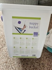 two  Bambino Mio Buckets.  Eco Friendly .