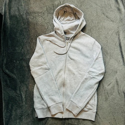 Grey zip hoody - size, small
