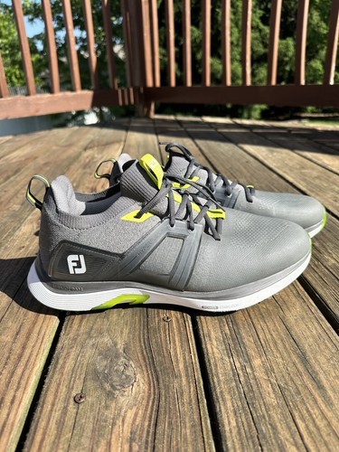 Footjoy hyperflex gray - footjoy, gray/lime