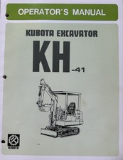 KUBOTA KH41 Excavator