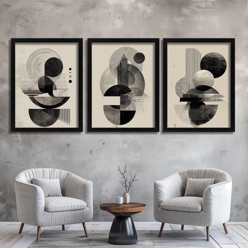 Black and white - white, abstract