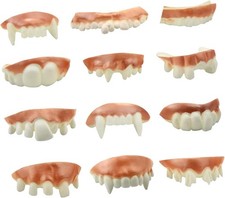 12pcs joke teeth - joke, teeth,