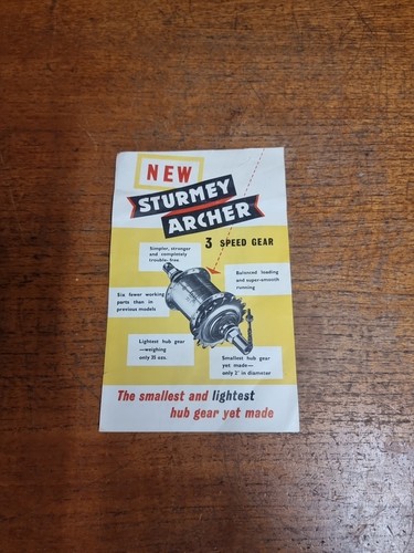 Vintage sturmey archer speed - vintage, 3