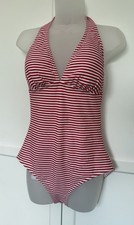 Debenhams Red White Stripe