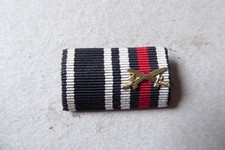 WW1 German ribbon pin bar Iron Cross 2nd class/Hindenburg Cross