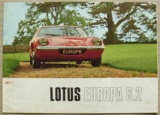 LOTUS EUROPA S2 Car Sales