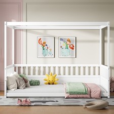 Full Size Canopy Bed Frame