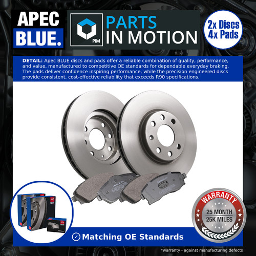 Vented brake discs and pads - discs,