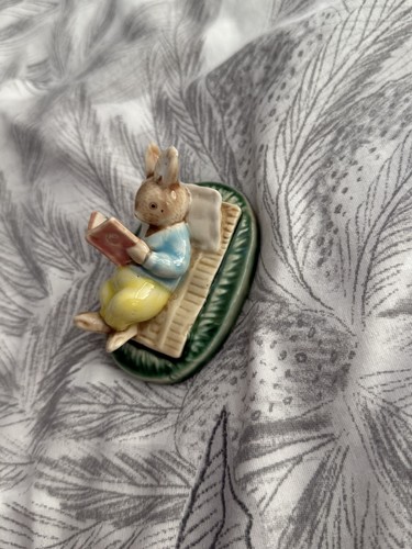 Vintage peter rabbit - rabbit, reading