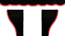 Truck Curtains with Fringe for