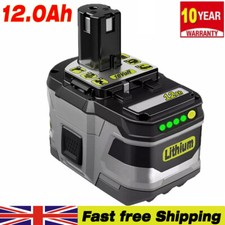 12.0Ah For Ryobi 18V One+ Plus